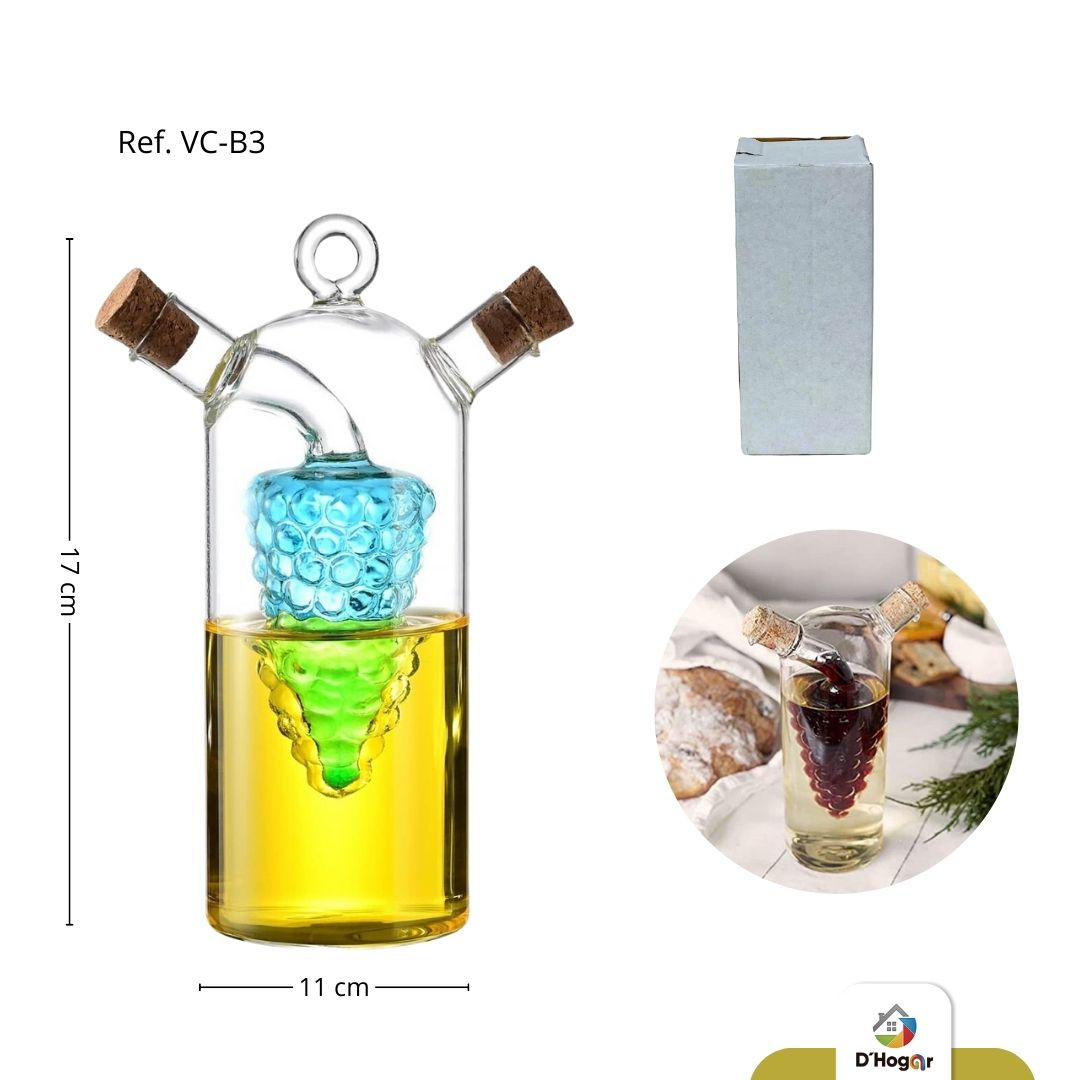 JARRA DOBLE PARED BOROSILICATOCOCTELERO  350ML  REF VC-B3