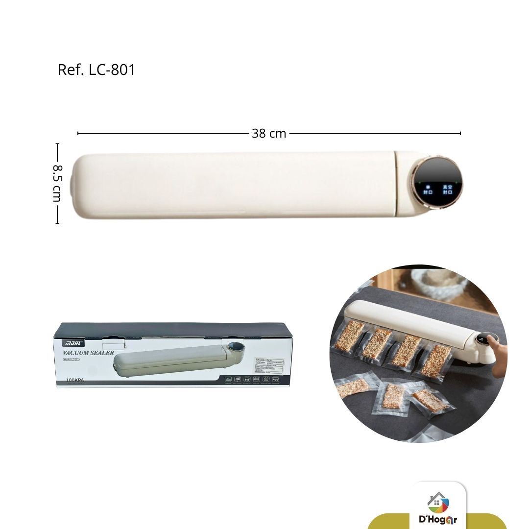 SELLADOR DE BOLSAS, ASPIRADOR DE AIRE ELECTRICO 110V REF LC-801